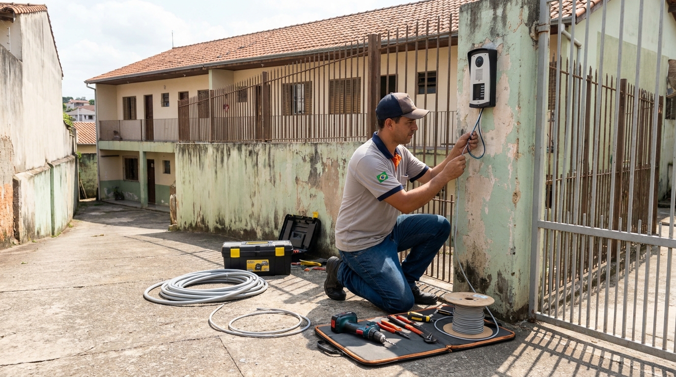 Instalação de Porteiro Eletrônico em Ipatinga‑MG