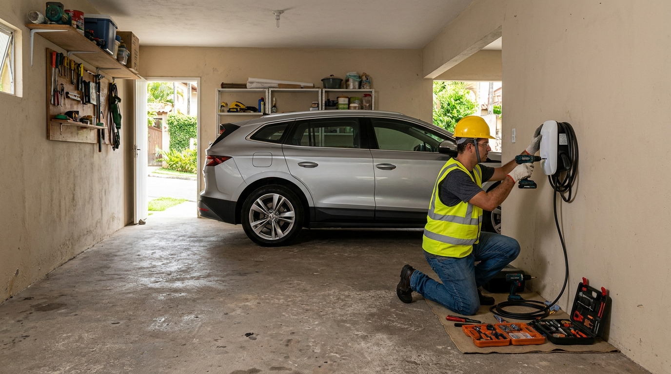 Instalação em Garagem ou Condomínio em Ipatinga‑MG