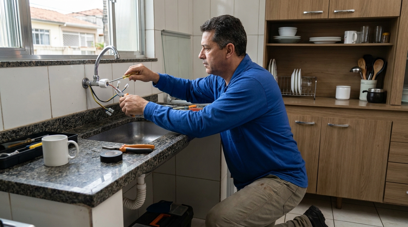 Reparo em Torneira Elétrica em Ipatinga‑MG